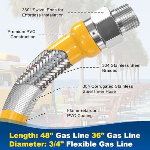 Commercial Gas Hose Safety System Kit