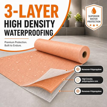 Professional Waterproofing Membrane for Shower