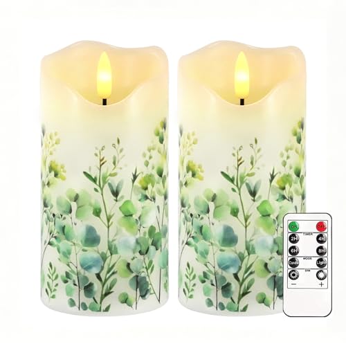 Fall Flameless Candles Set of 2