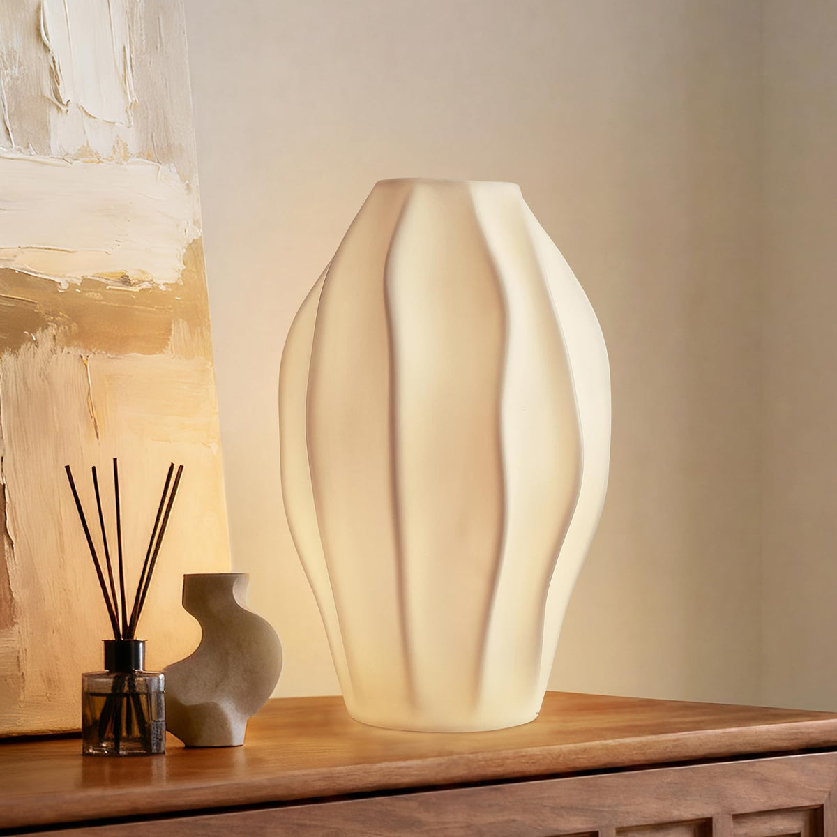 Modern Ceramic Decorative Table Lamp Living Room Bedroom Bedside