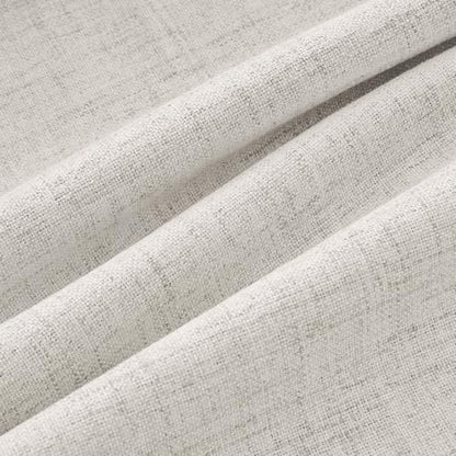 100% Blackout Linen Curtains 2 Panels Set for Bedroom Solid Luxury Decor Thermal Insulation Room Darkening Back Tab Rod Pocket Drapes for Living Room Nursery