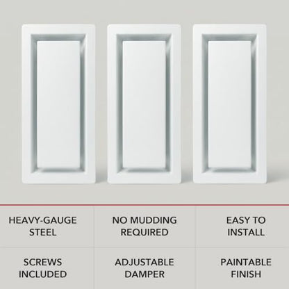 Metal Framed Wall Vent