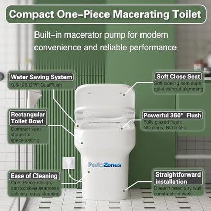 Tankless Macerating Toilet