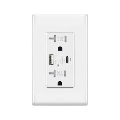 65W USB Wall Outlet