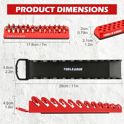 Magnetic Wrench Organizer Set & 1