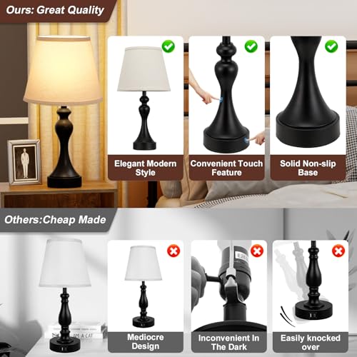 Bedroom Lamps Set of 2