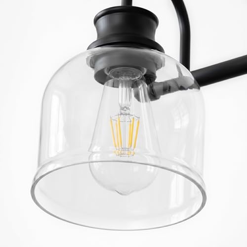 Traditional Classic Vanity Light with Clear Glass