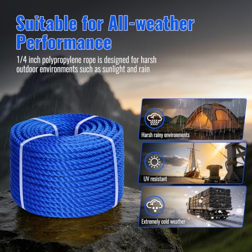 Twisted Polypropylene Utility Rope
