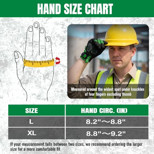 Unisex Mechanical Touchscreen Work Gloves
