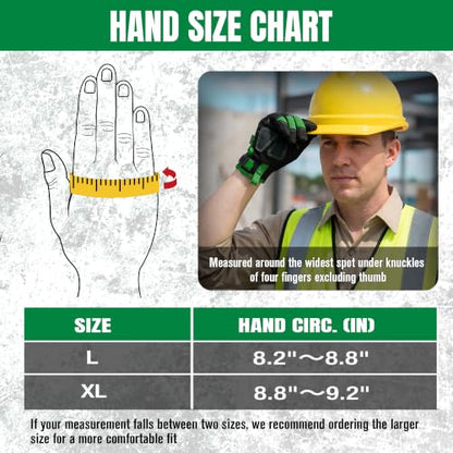 Unisex Mechanical Touchscreen Work Gloves