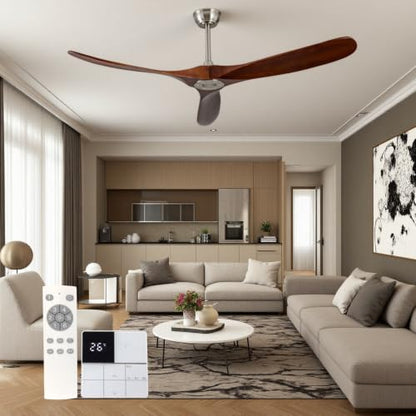 42 inch solid wood ceiling fan without lights
