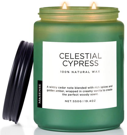 Celestial Cypress Large Scented Candles (Celestial Cypress)