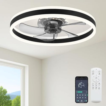 Ceiling Fan with Light and Remote