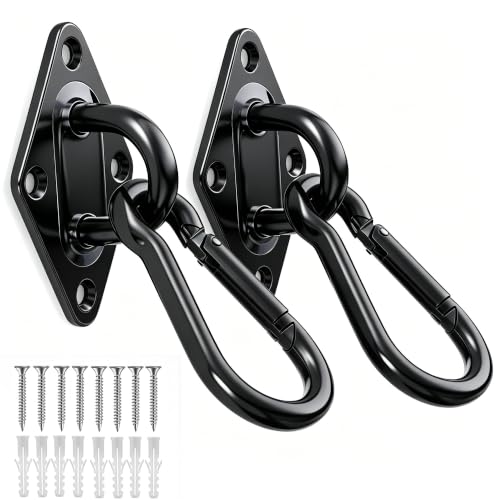 6.3 Inch Heavy Duty Eye Hooks M10 Self Tapping Eyelet Screws for Hammock Stand