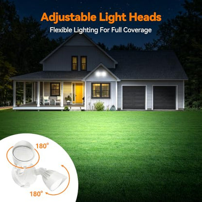 45W 5500LM Switch Controlled LED Security Lights