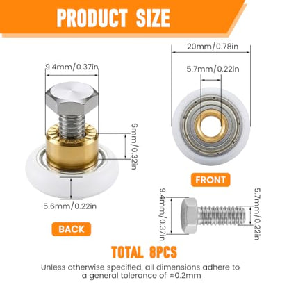 Shower Door Rollers Replacement