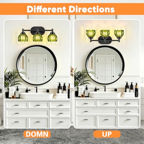 Bathroom Vanity Light (Black)
