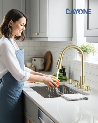 Kitchen Sink Faucet Stainless Steel with Sprayer 2