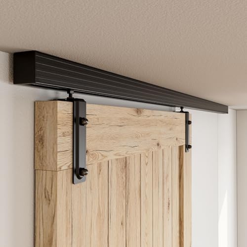 Ceiling Mount Box Rail Barn Door Hardware Heavy Duty Sliding Barn Door Track