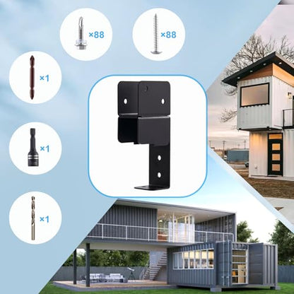 Shipping Container Specific Wooden Truss Brackets