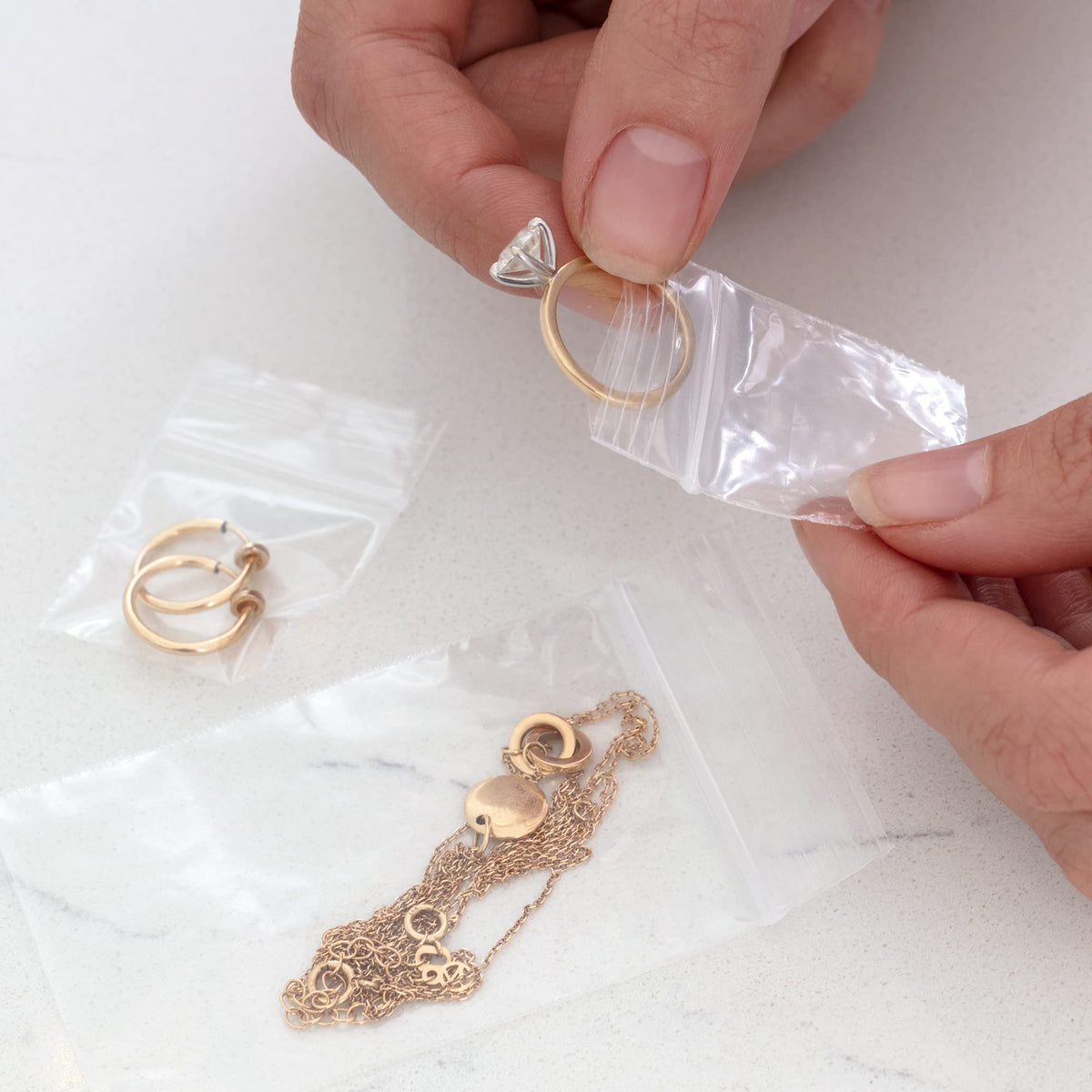 1.5" x 1.5" Tiny Zip Bags (1.5" x 1.5")