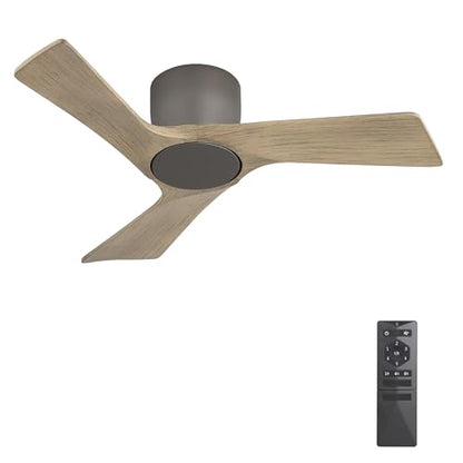 36 Inch Ceiling Fan without Light (Charcoal Gray/Driftwood / 36")