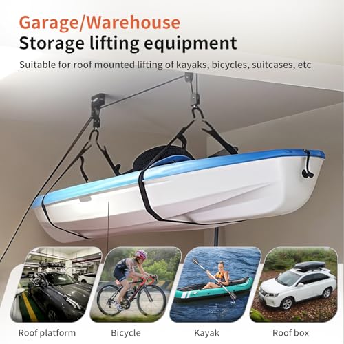 Upgrade Cargo Box Garage Pulley System123