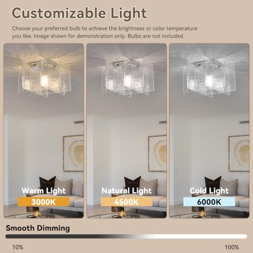 Water Ripple Ceiling Light