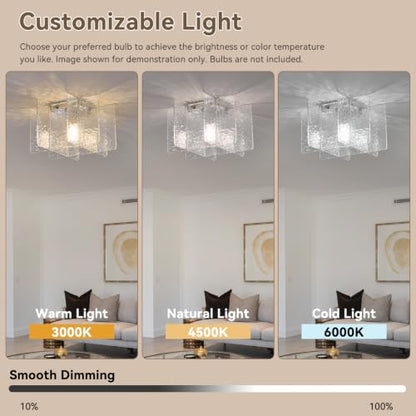Water Ripple Ceiling Light