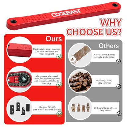 3 8 inch offset extension wrench Impact Ready Socket Wrench Extender Tool