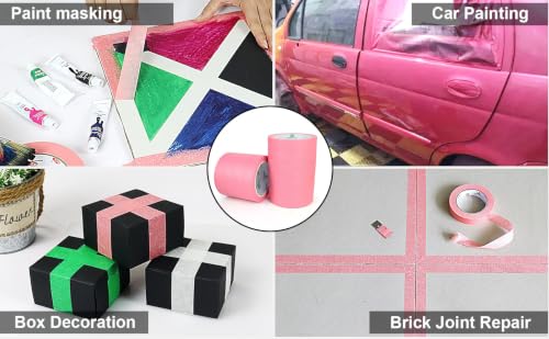 Pink Painters Tape 0.94 Inch (Pink)