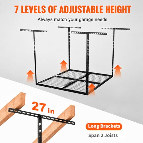 4x8 Overhead Garage Storage Rack