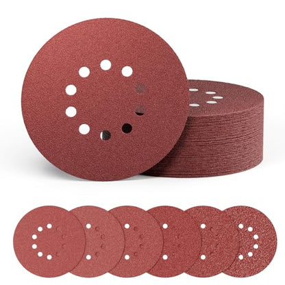 60 PCS 9 Inch Sanding Discs for Drywall Sander