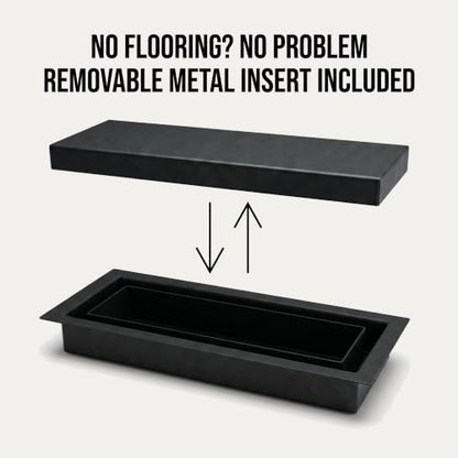Upgraded Metal Floor Vent