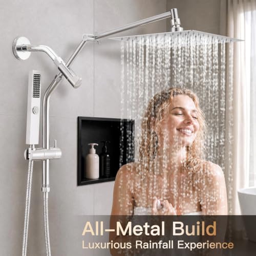 All Metal Shower Head with Handheld