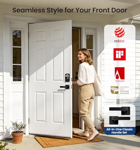 DK01 B Keyless Entry Deadbolt Lock with Handle Set