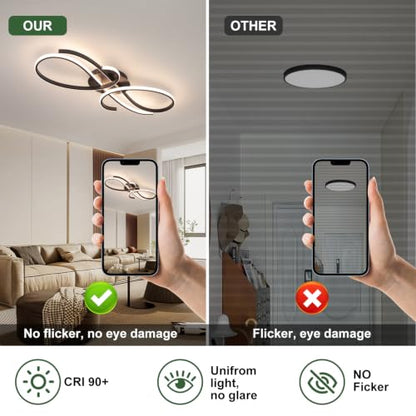 Modern LED Ceiling Light Fixture