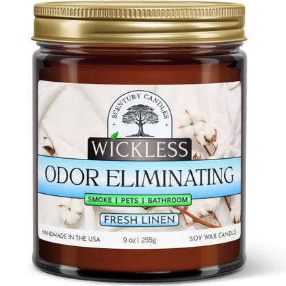 Wickless Odor Eliminating Candle for Candle Warmer Lamp