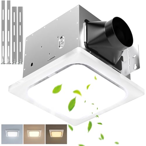 Bathroom Exhaust Fan with Light