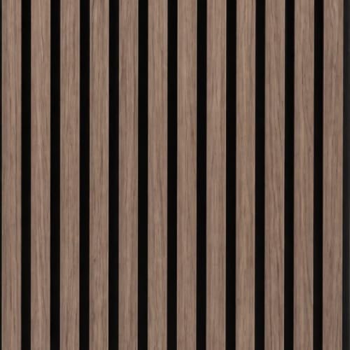 3D Wood Slat Acoustic Wall Panels