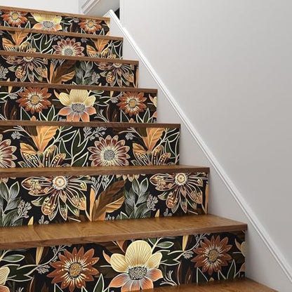 Vintage Boho Floral Peel and Stick Wallpaper