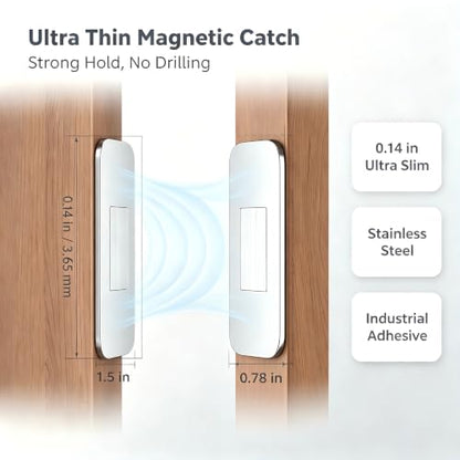 12 Pack Magnetic Cabinet Door Catch