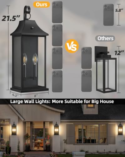Large Outdoor Wall Lights