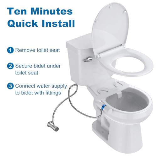Bidet Attachment for Toilet