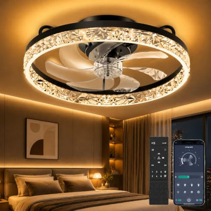 Ceiling Fans with Lights and Remote