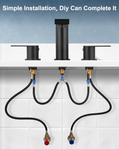 3 Hole Bathroom Faucet