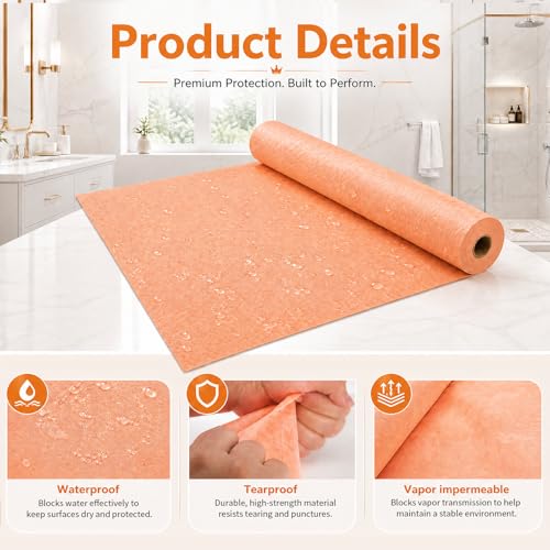Professional Waterproofing Membrane for Shower