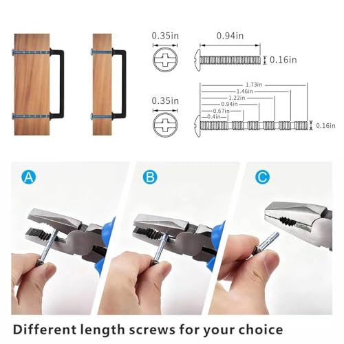 10 Pack Cabinet Pulls Brass Drawer Handles for Kitchen Cabinets