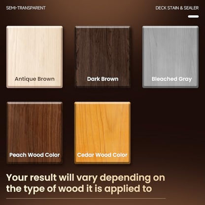 Water Based Wood Stain and Sealer in One