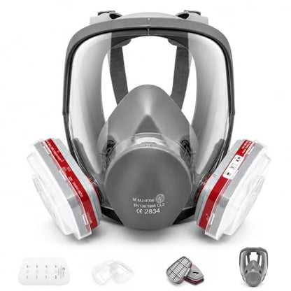 Full Face Mask Assembly with Replacement Lens for 6000